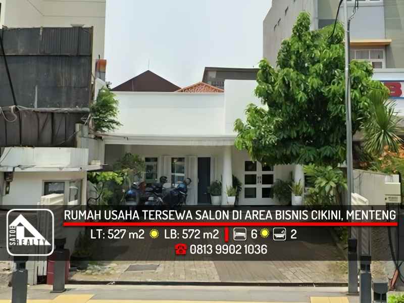 dijual rumah cikini menteng jakarta pusat