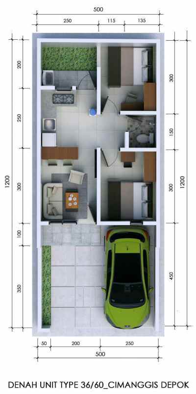 dijual rumah cimanggis