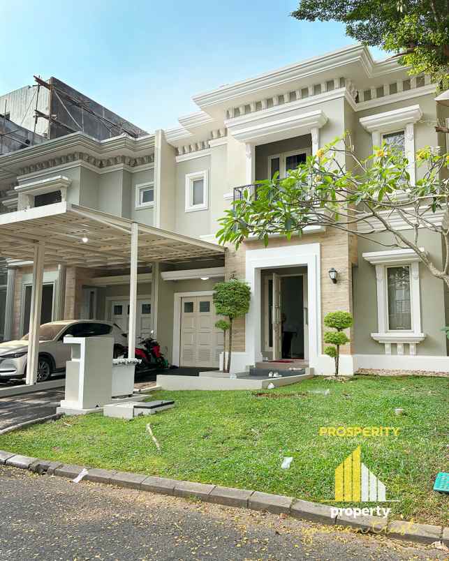 dijual rumah cluster scarlet the