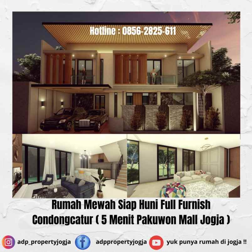 dijual rumah condong catur