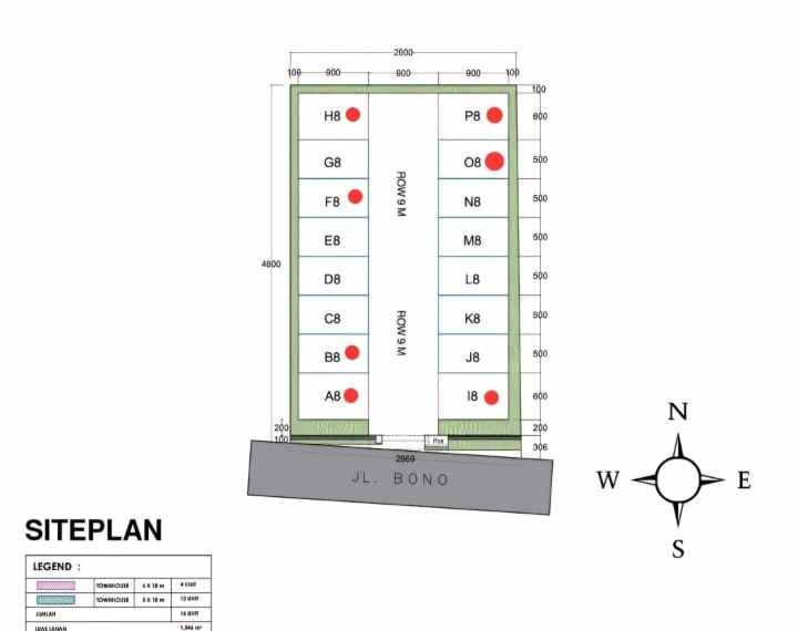 dijual rumah jalan bono mustafa bilal