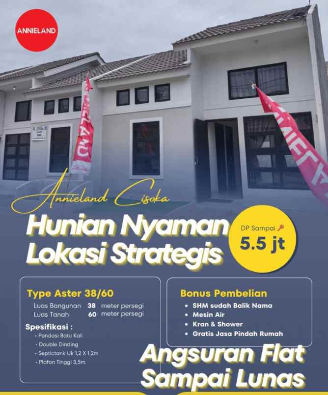 dijual rumah jalan raya megu cisoka