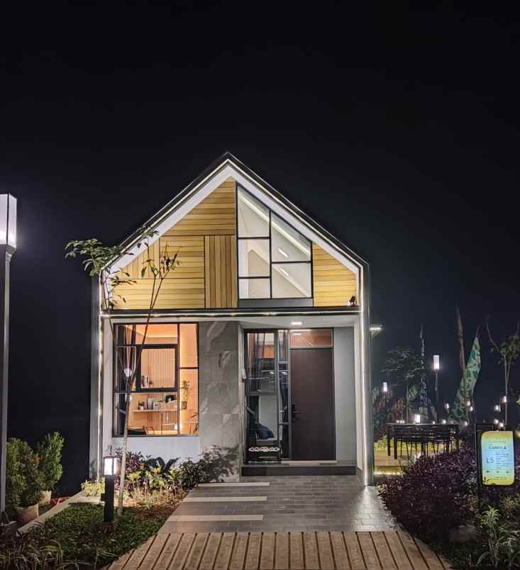 Rumah Baru Dp 0 Design Modern Dengan View Pegunungan Di Legok