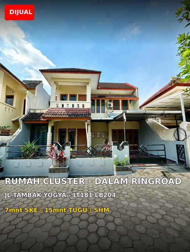 dijual rumah jl tambak