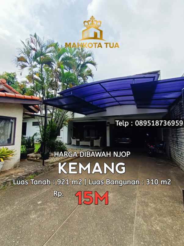 dijual rumah kemang
