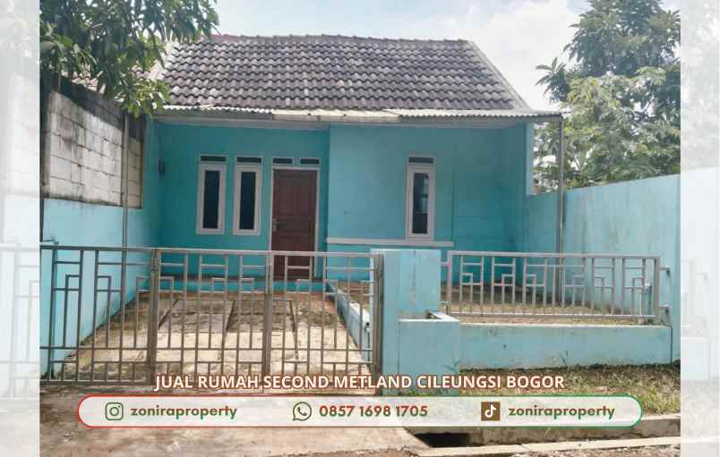 dijual rumah metland cileungsi