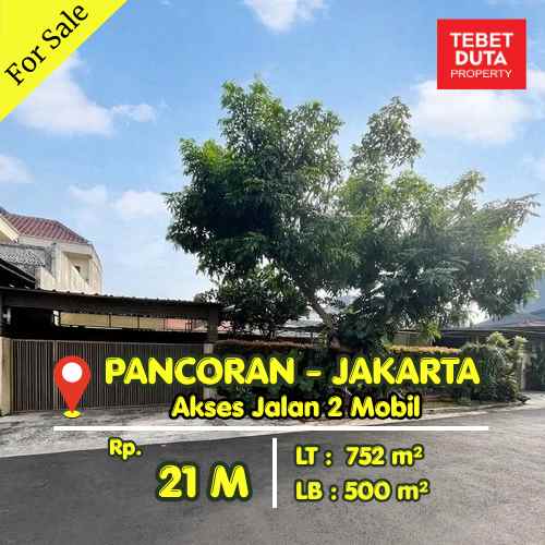 dijual rumah pancoran