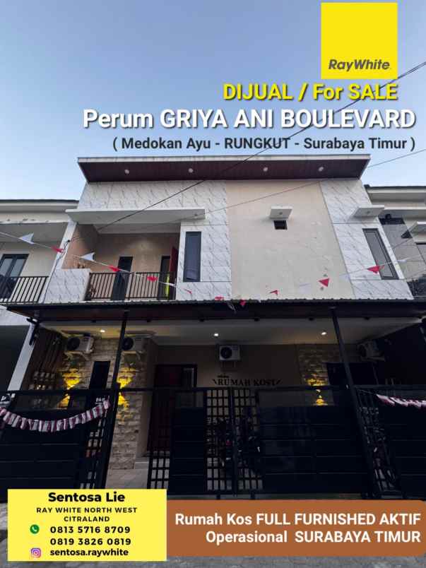 dijual rumah peeumahan griya ani boulevard