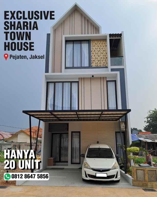 Rumah Murah Exclusive Syariah Di Pejaten Jakarta Bisa Kpr Tanpa Bank