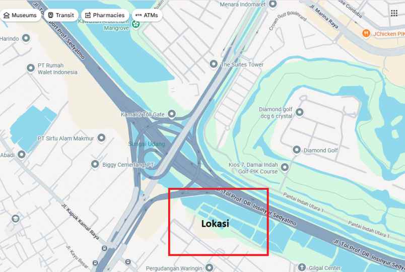 dijual tanah cengkareng