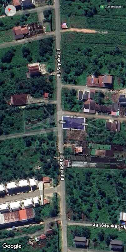 dijual tanah jalan sepakat 2