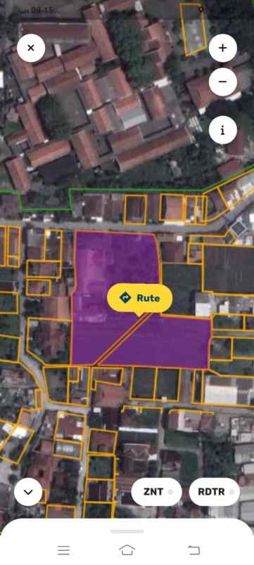 dijual tanah jl cibiru indah i