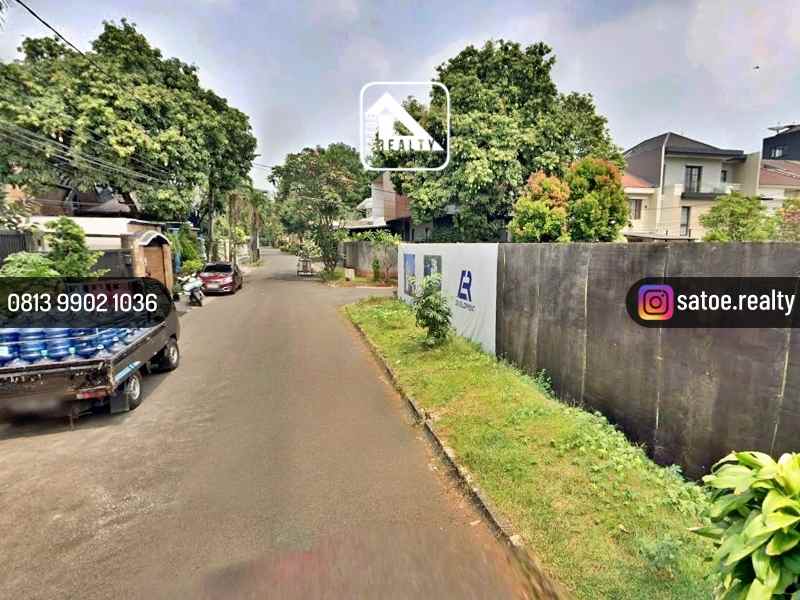 dijual tanah jl gedung hijau pondok