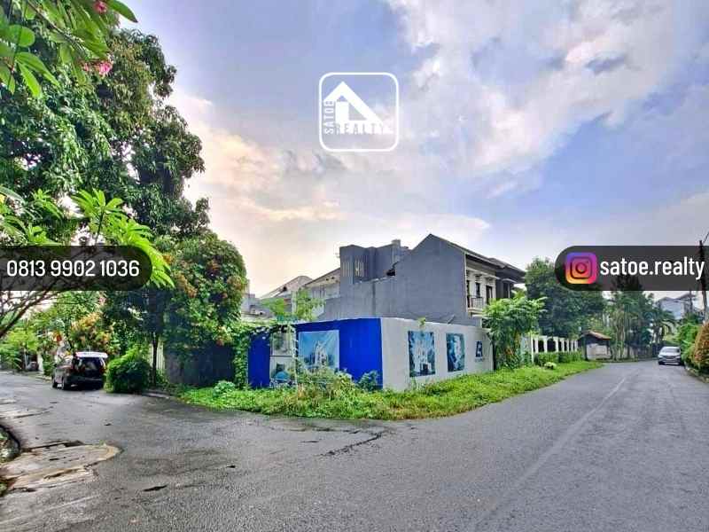 dijual tanah jl gedung hijau pondok