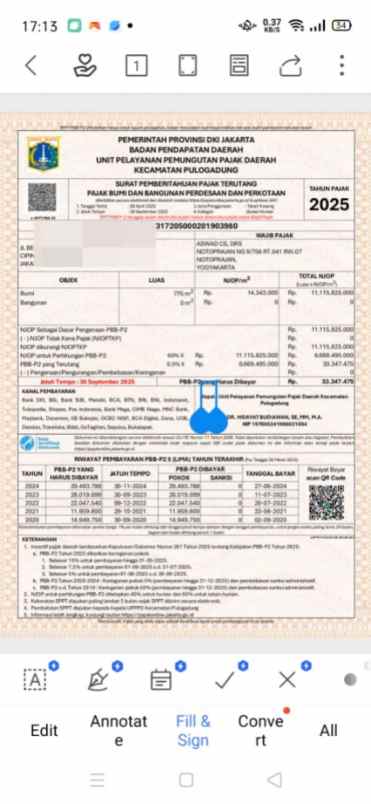 dijual tanah jl raya bekasi cipinang