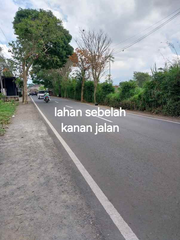 dijual tanah jl warung simpang cibuntu