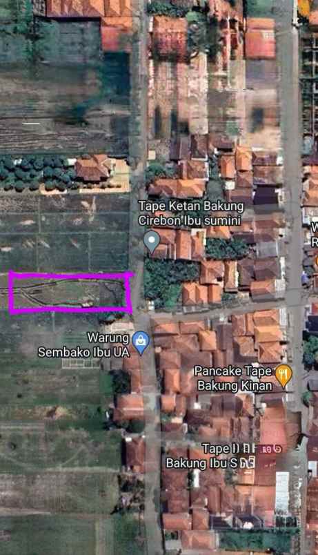 dijual tanah peruntukan perumahan