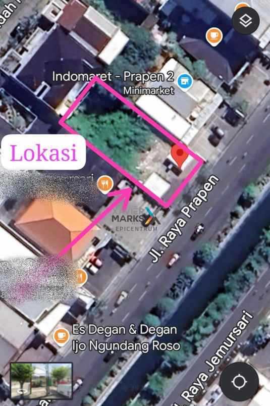 dijual tanah raya prapen
