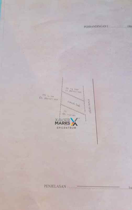 dijual tanah raya prapen