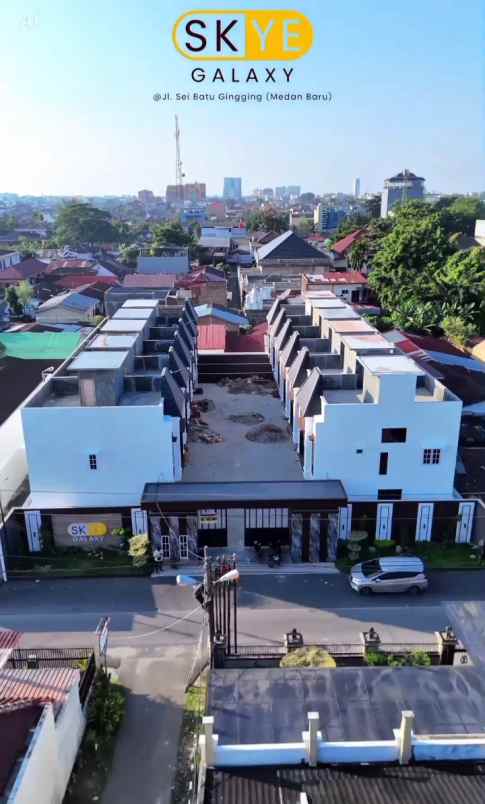 dijual villa jalan sei batu gingging