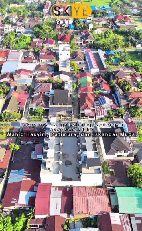 dijual villa jalan sei batu gingging