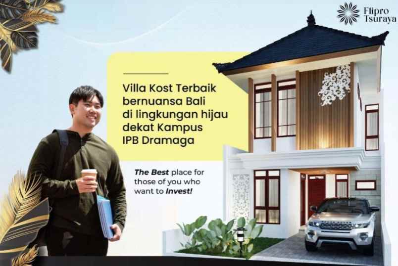 Jual Kost Dekat Ipb 6 Kamar Villa Kost Nuansa Bali300 Meter Ke Kampus