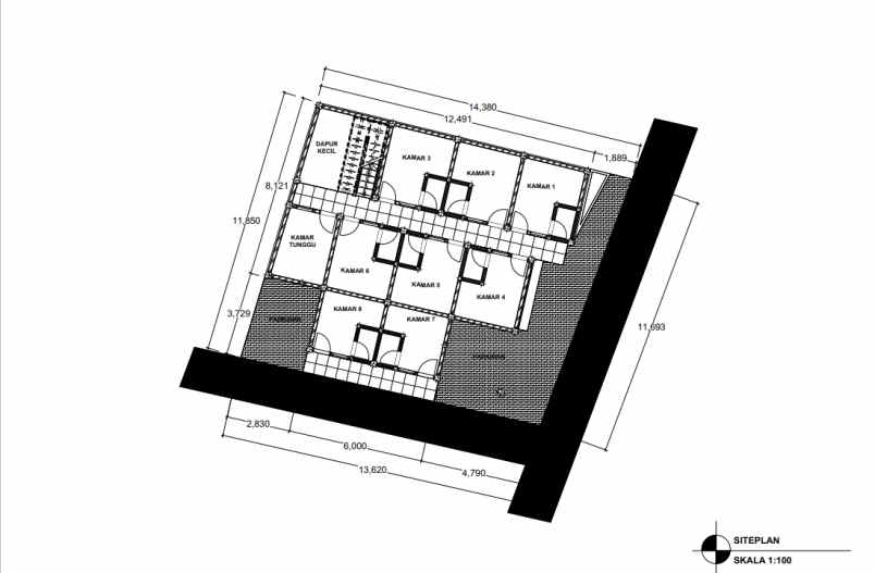 kost 20 kamar dekat seturan dan kampus jogja