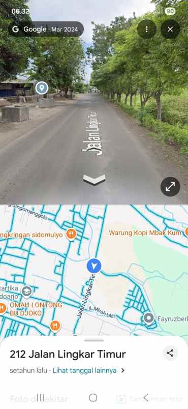 lahan lingkar timur sidoarjo