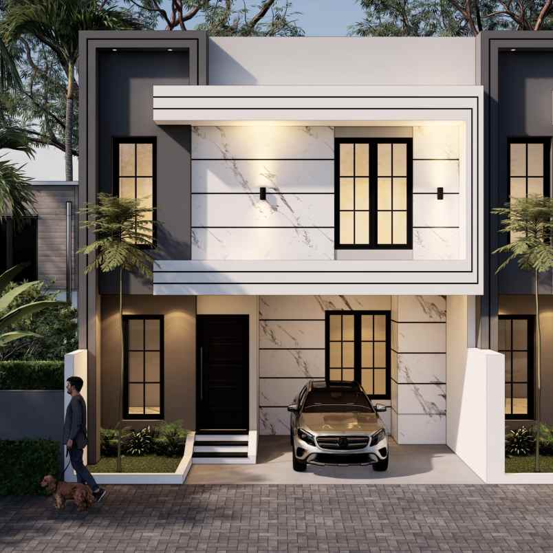rumah 2 lantai desain minimalis