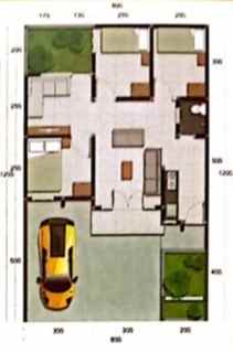 rumah dengan desain yang modern di kota purbalingga