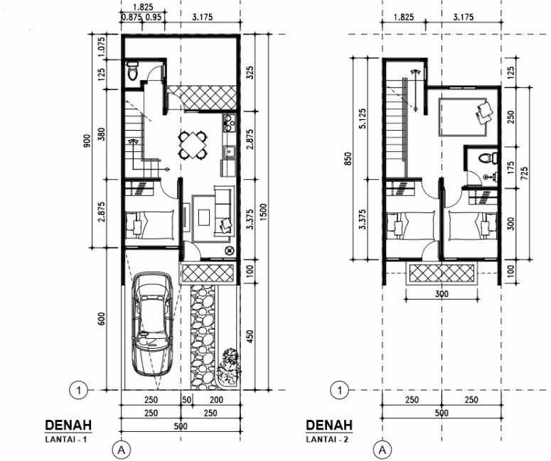 rumah jl salak 2 pondokbenda