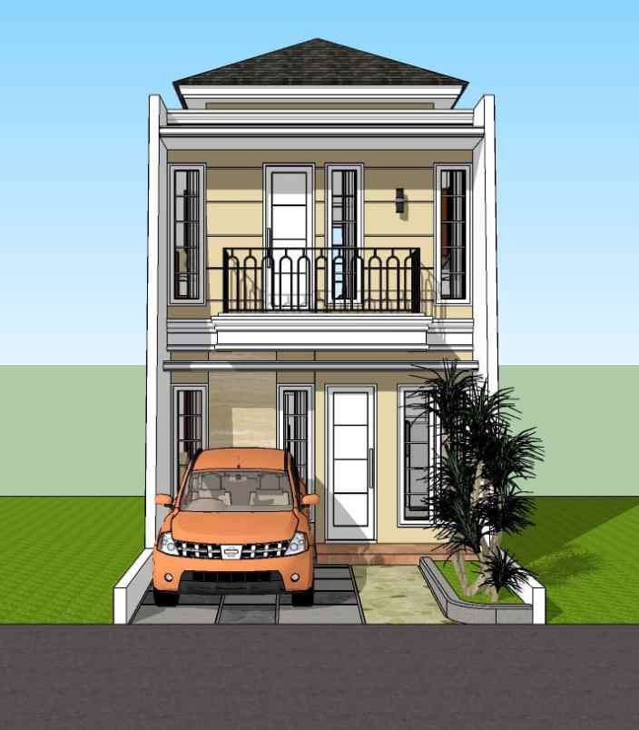 rumah jl salak 2 pondokbenda