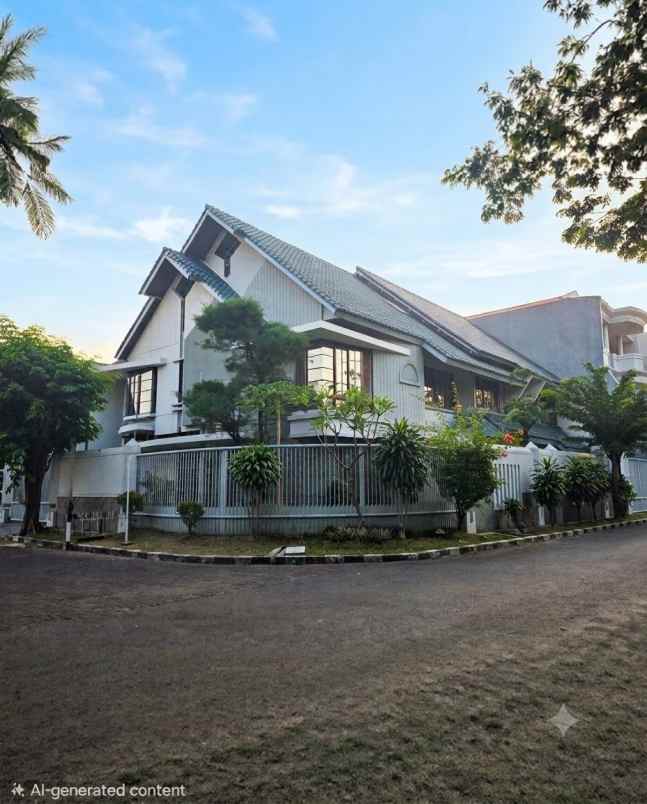 rumah manyar tompotika strategis row 4 mobil