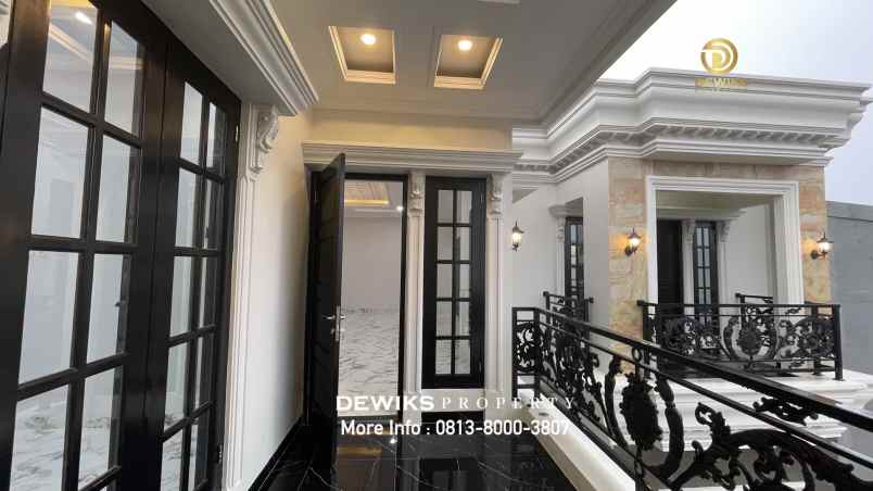 rumah mewah di jagakarsa jakarta selatan lt 196m2