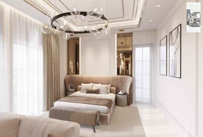 rumah mewah type aquata di sambiroto semarang