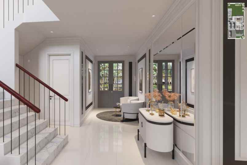 rumah mewah type aquata di sambiroto semarang