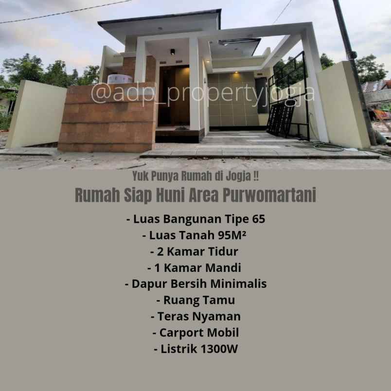 rumah purwomartani kalasan sleman