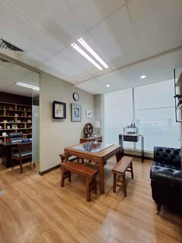 sewa office space sahid sudirman center full furnished