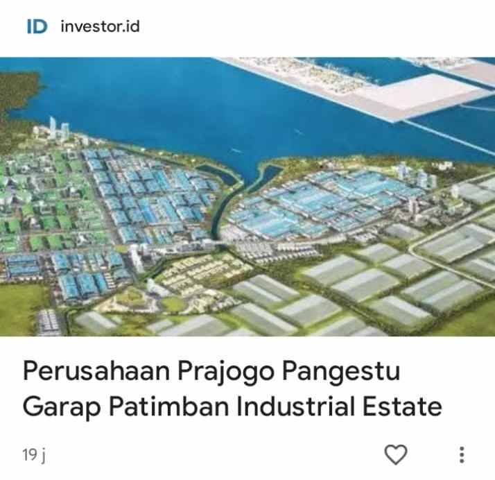 tanah di subang dekat ke panimbang port