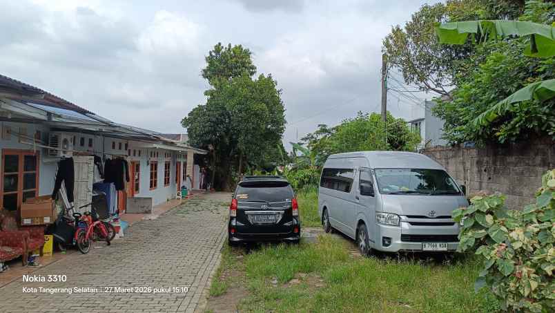tanah dijual jalan anggrek pondok benda pamulang