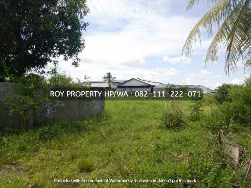 tanah jl lintas sumatera natar