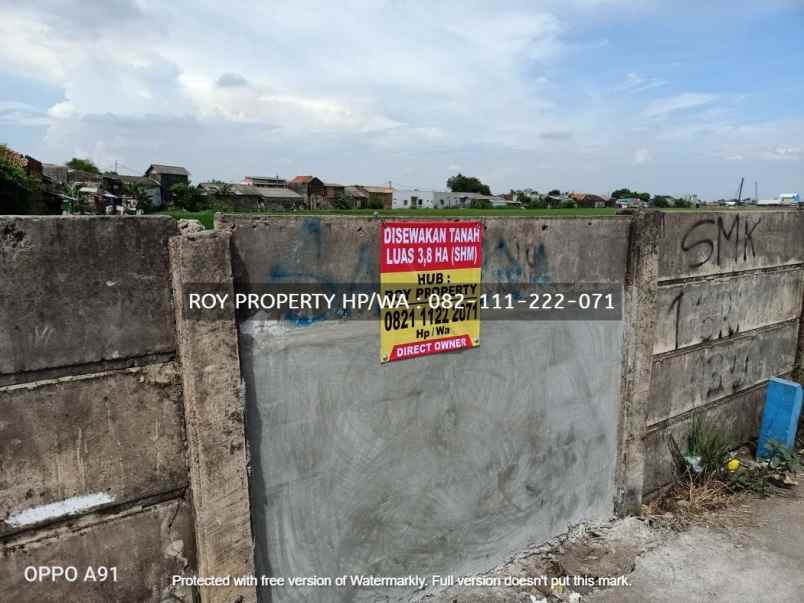 tanah jl marunda makmur segara