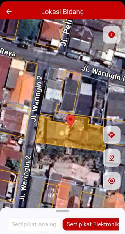 tanah lokasi strategis di pulomas jakarta timur