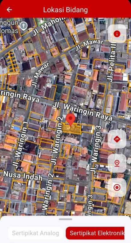 tanah lokasi strategis di pulomas jakarta timur