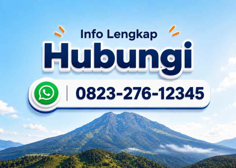 tanah sawah 2394m udara dingin karanganyar