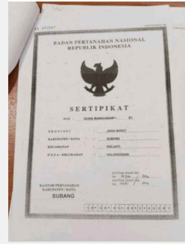 tanah strategis zona industri subang jawa barat