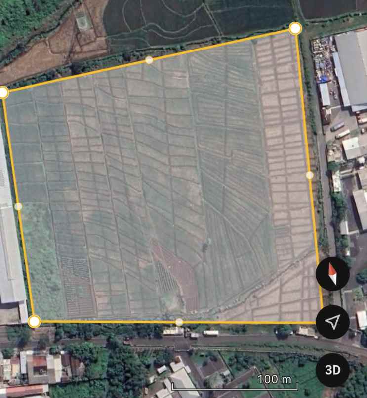 tanah zona merah puntir kec pirwosari