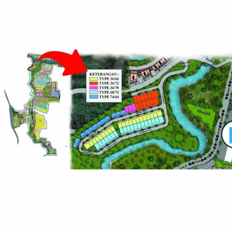 the riverside cluster baru serpong natura city