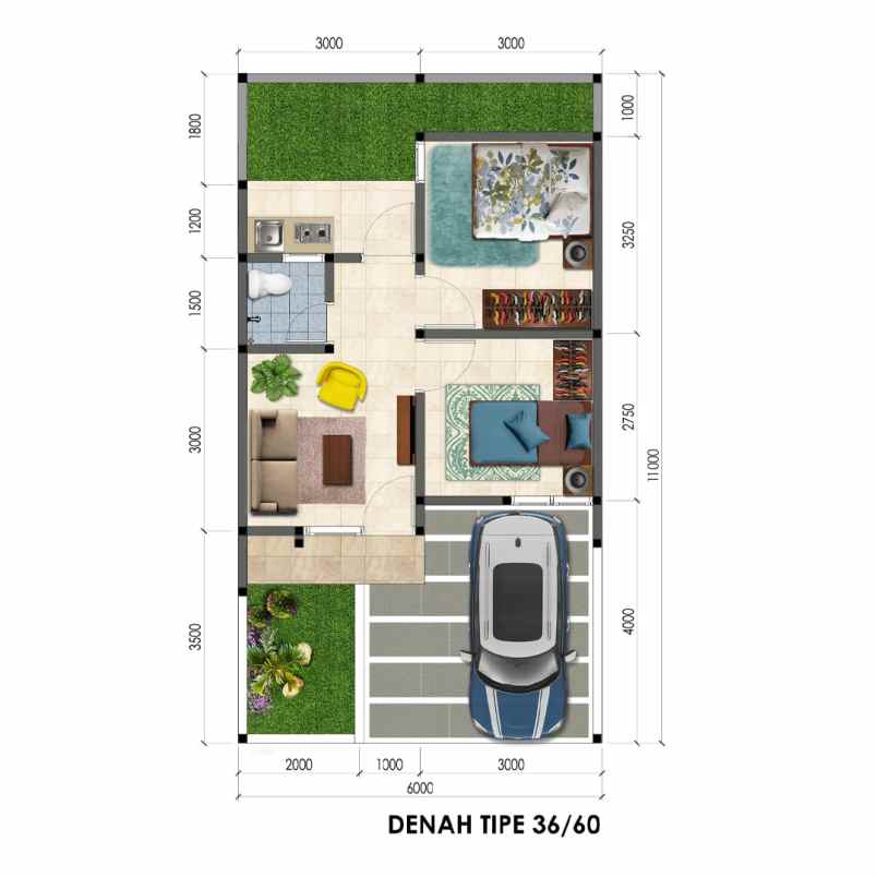 the riverside cluster baru serpong natura city
