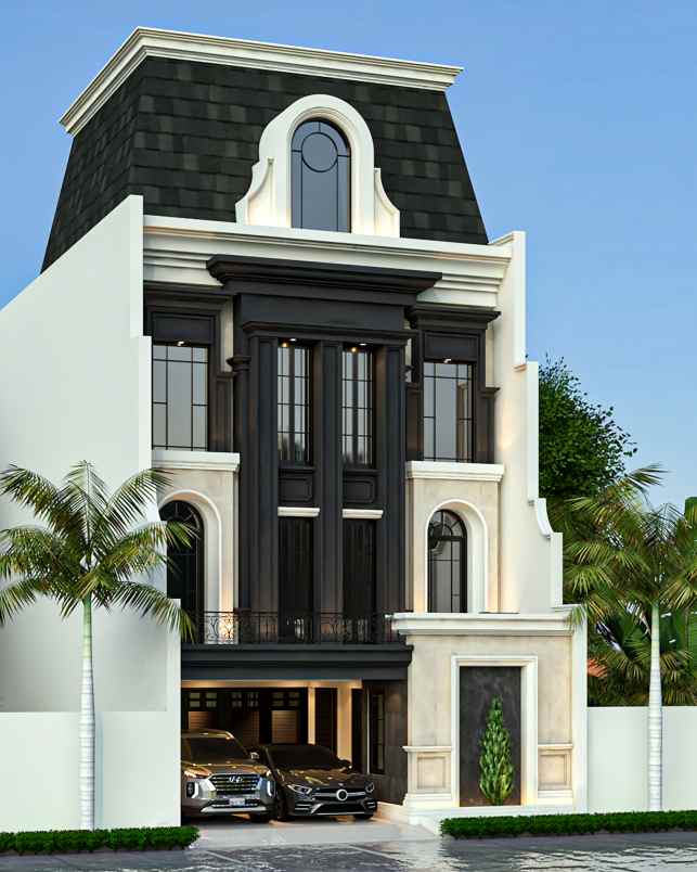 townhouse at kebagusan lt 121 kolam renang pribadi